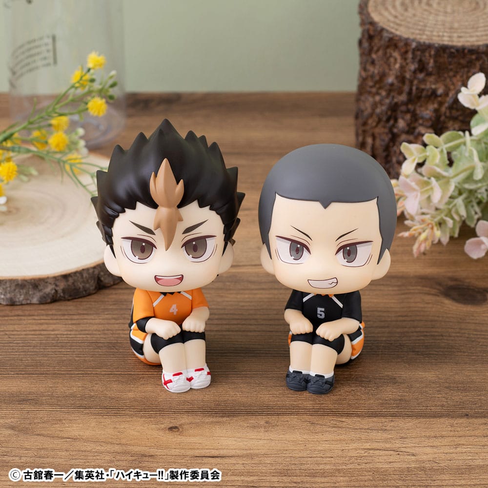 [PREORDER] Haikyu!! Look Up PVC Statues Yu Nishinoya & Ryunosuke Tanaka Uniform Ver. 11 cm (with gift)