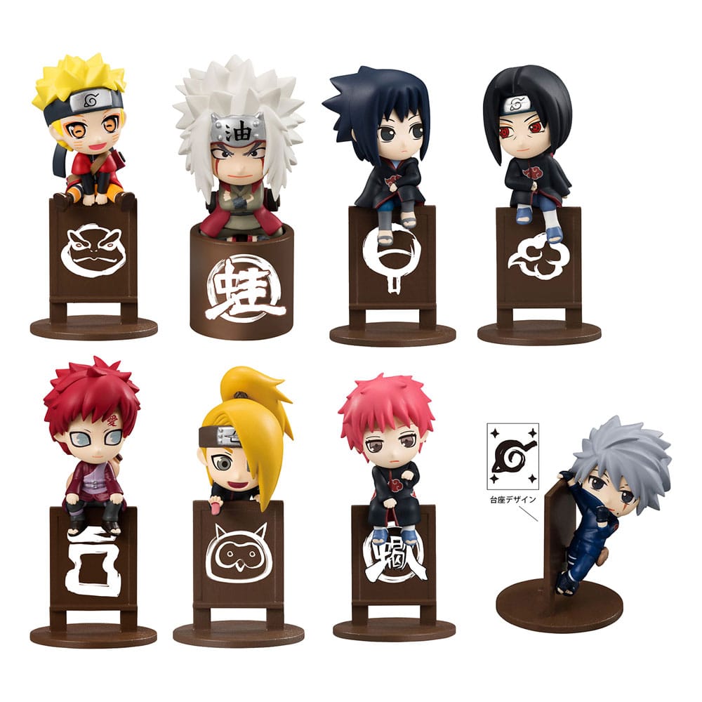 [PREORDER] Naruto Shippuden Ochatomo Series Trading Figure 5 cm Let´s have tea for now! Assortment (8)
