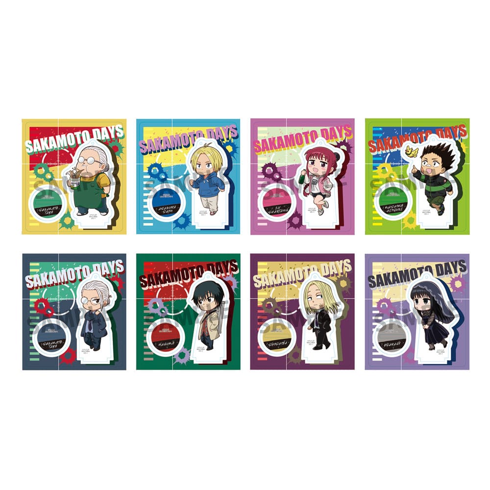 [PREORDER] Sakamoto Days TokoToko Acrylic Figure Display 9 cm (8)