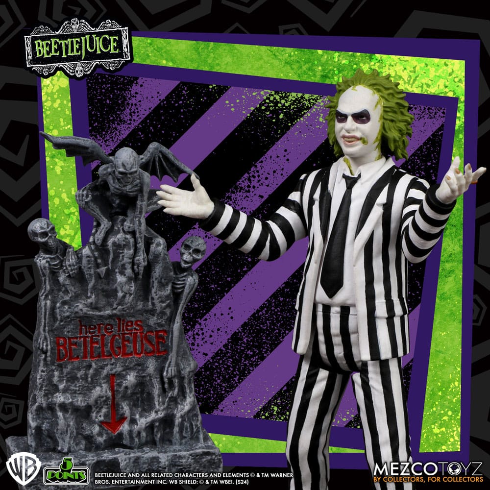 [PREORDER] Beetlejuice 5 Points Action Figures 10 cm Assortment (14)