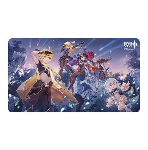 [PREORDER] Genshin Impact Unreconciled Stars Mousepad Aether, Fischl, Mona, Paimon & Scaramouche 70 x 40 cm
