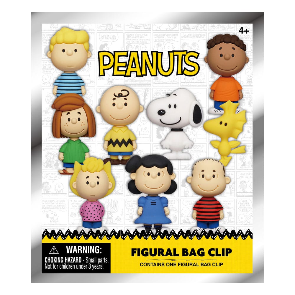 [PREORDER] Peanuts 3D PVC Bag Clips Snoopy Series 1 Display (24)