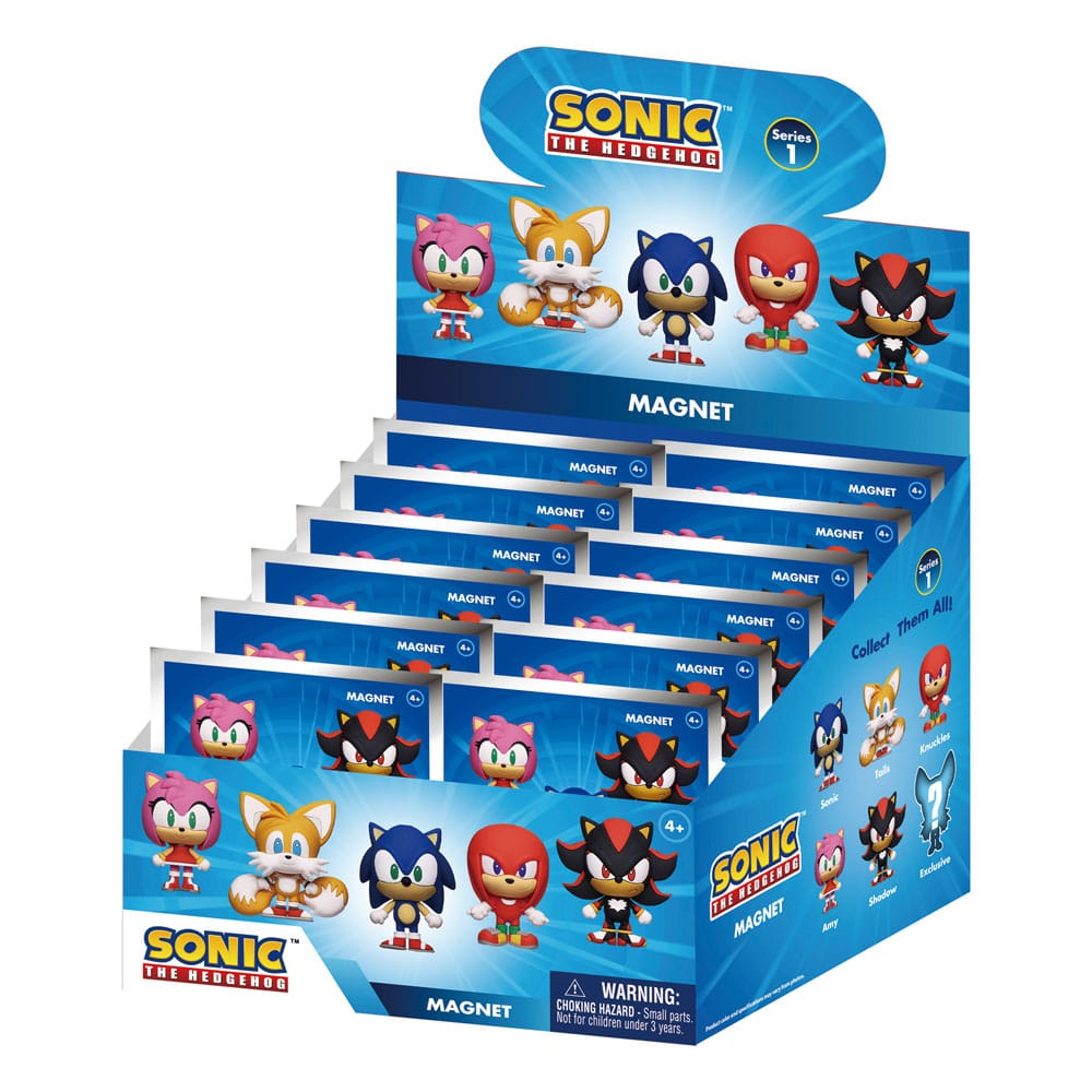 [PREORDER] Sonic Magnets blind pack Series 1 Display (12)