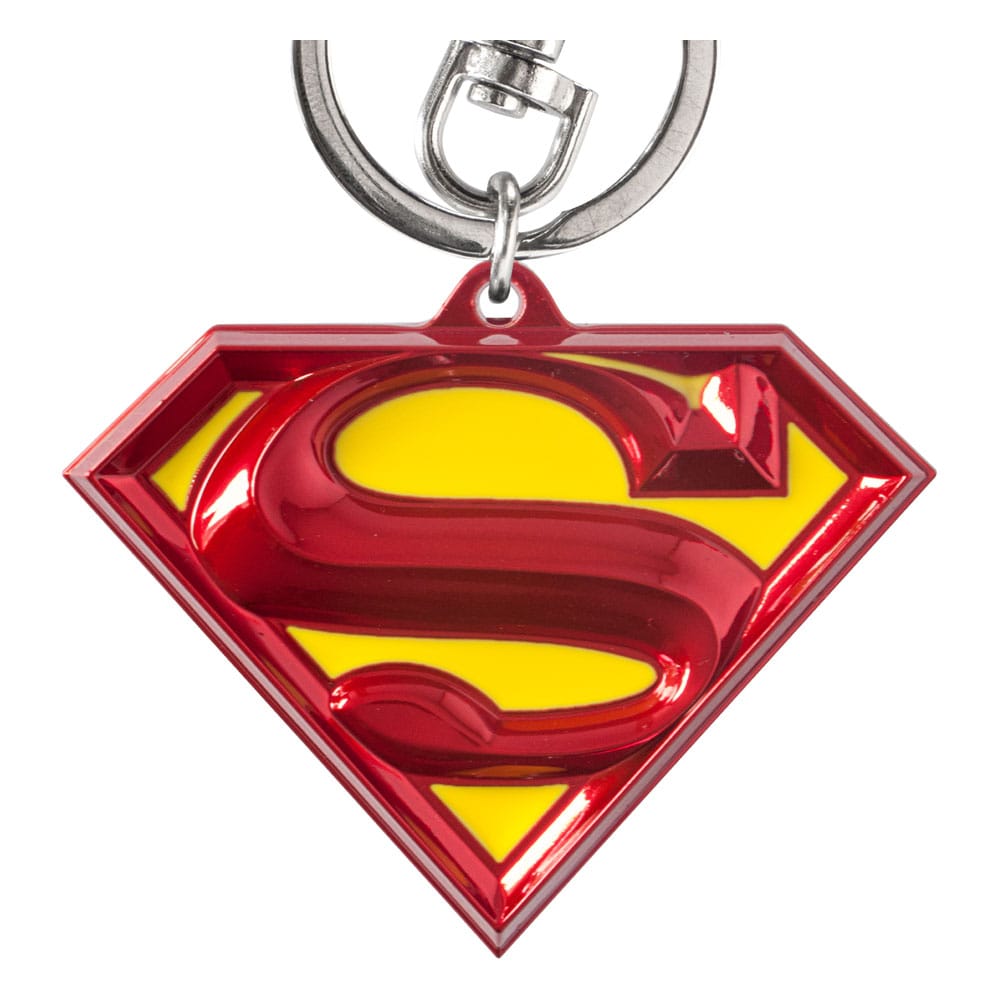 [PREORDER] DC Pewter-Keychain Superman Logo coloured