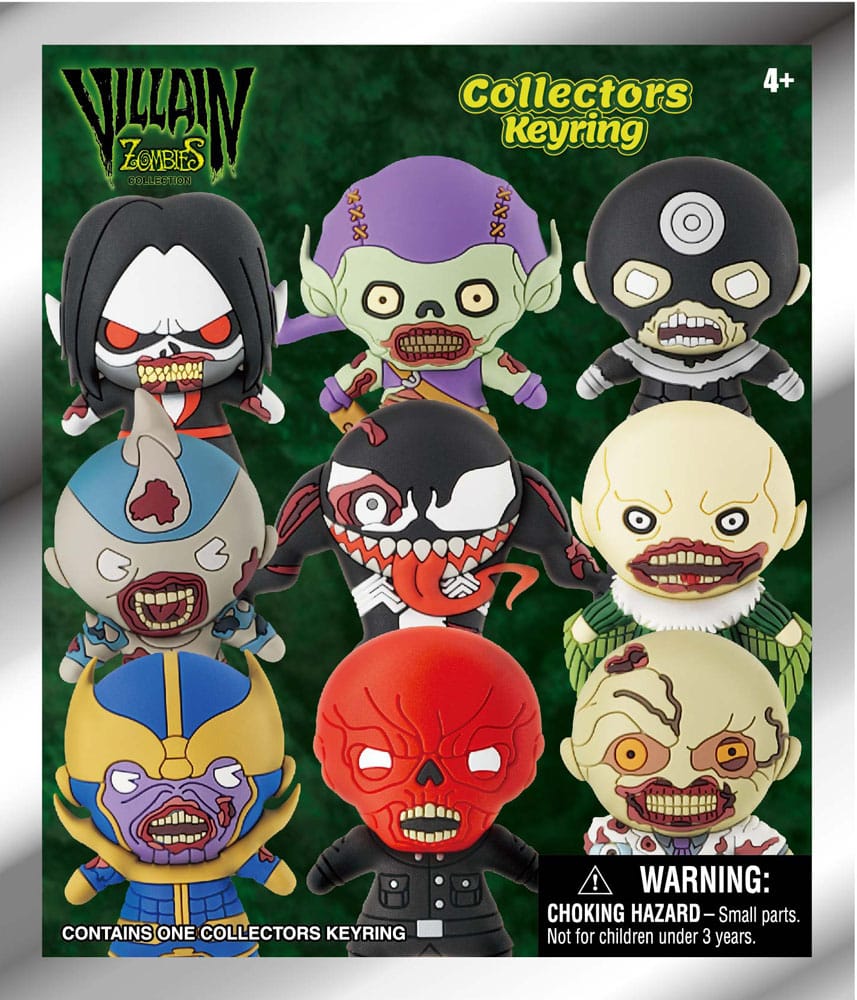 [PREORDER] Marvel 3D PVC Bag Clips  Series 1 Zombies Display (24)