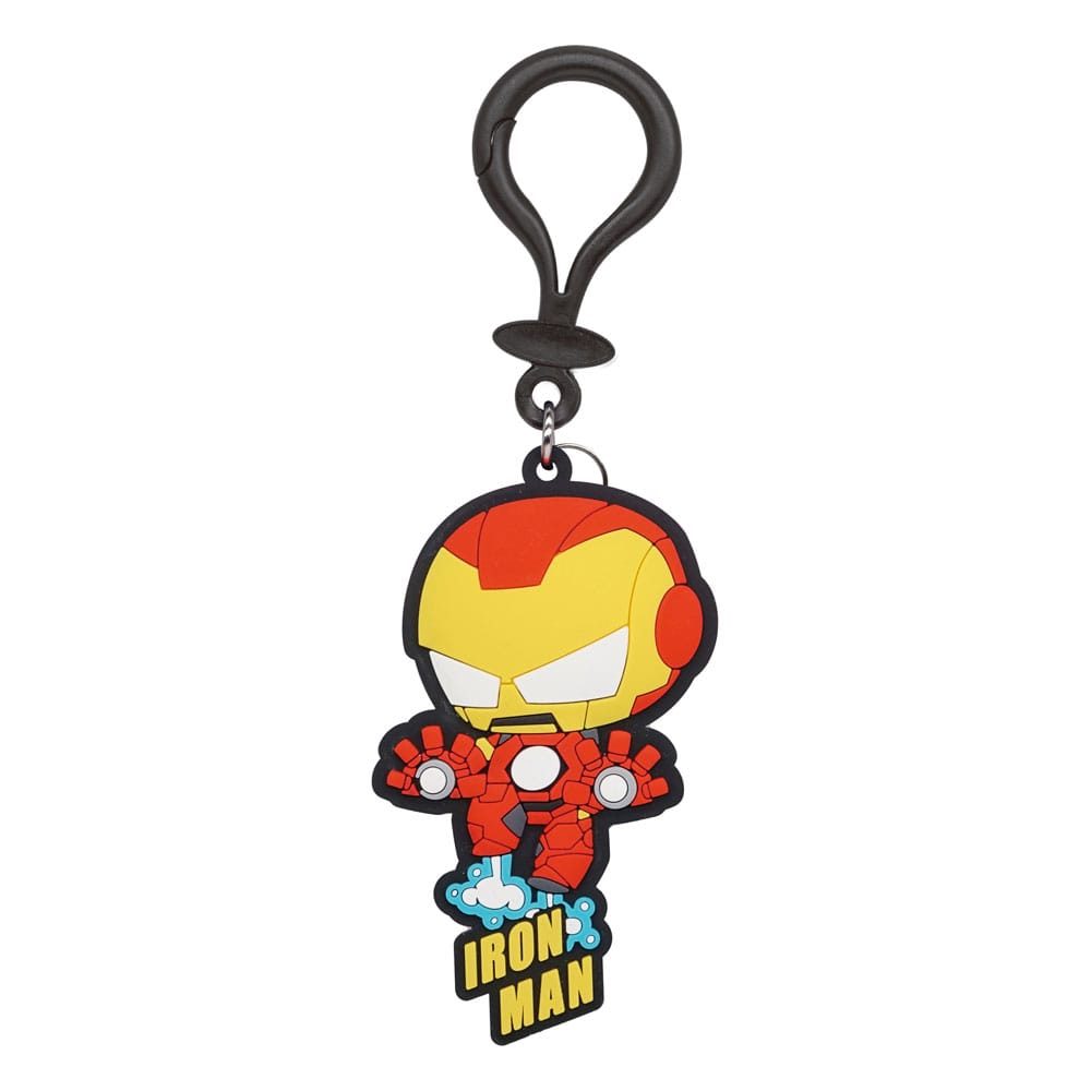 [PREORDER] Marvel Soft Touch PVC Bag Clip Iron Man