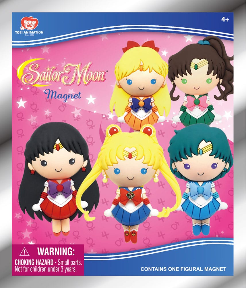 [PREORDER] Sailor Moon Magnets blind pack Series 1 Display (12)