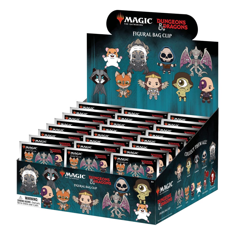 [PREORDER] Magic the Gathering 3D PVC Bag Clips Series 1 Display (24)