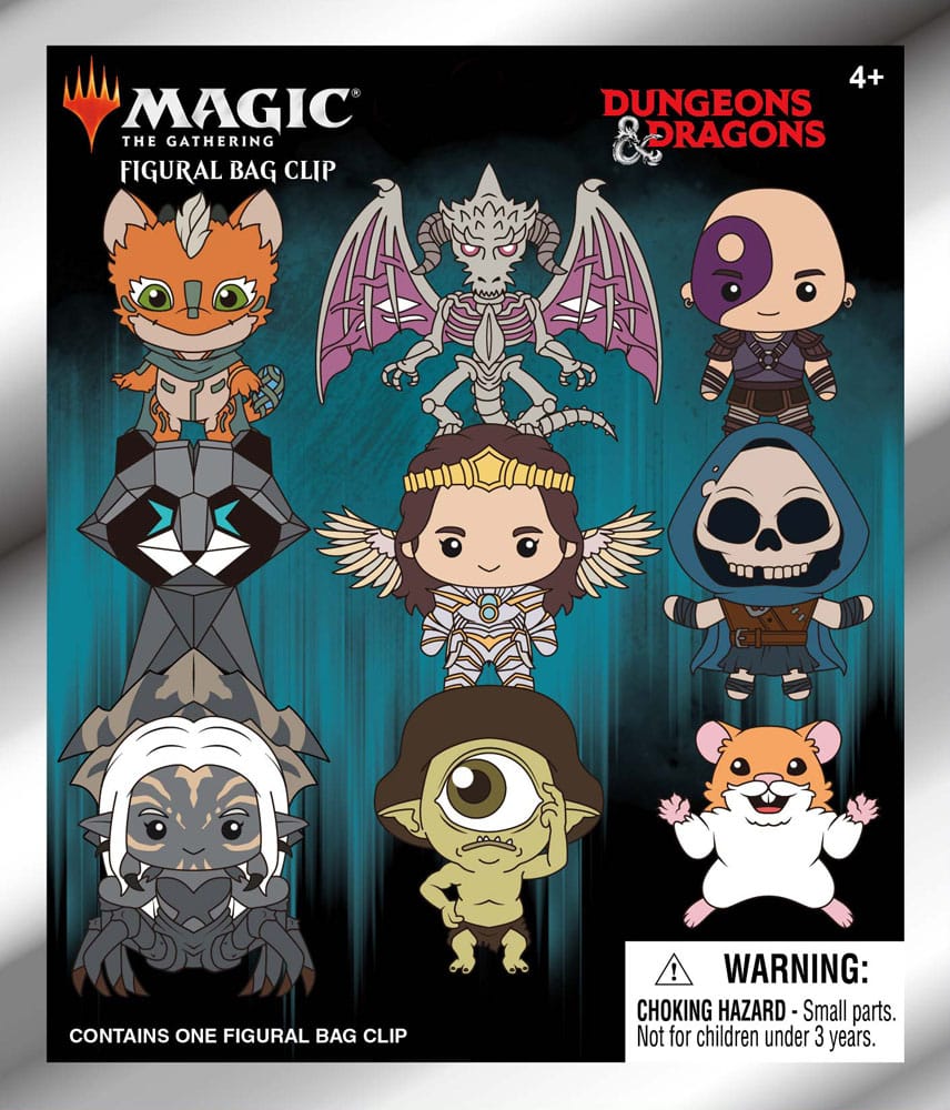 [PREORDER] Magic the Gathering 3D PVC Bag Clips Series 1 Display (24)