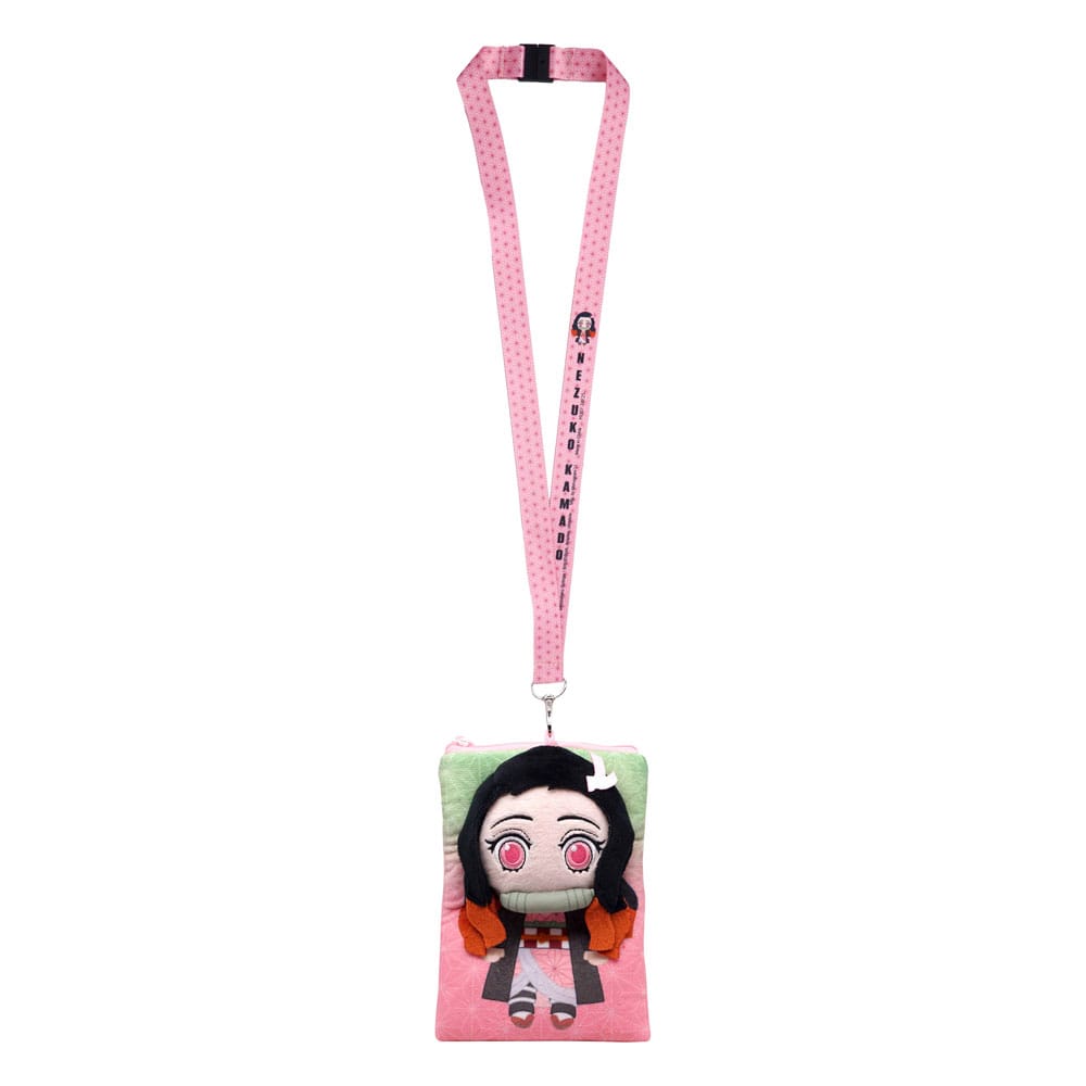 [PREORDER] Demon Slayer: Kimetsu no Yaiba Lanyard Nezuko Deluxe with Pouch Card Holder