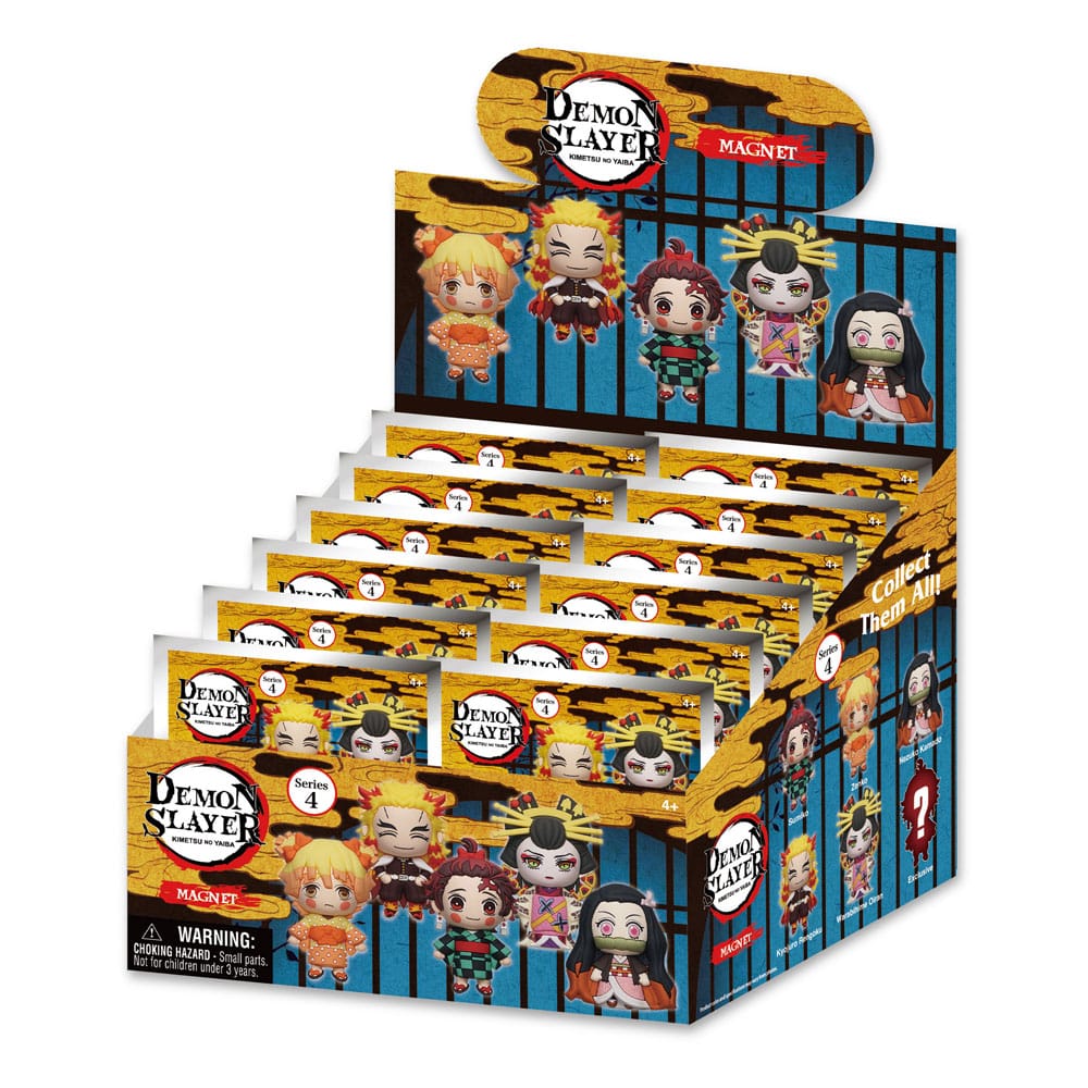 [PREORDER] Demon Slayer Magnets blind pack  Series 4 Display (12)