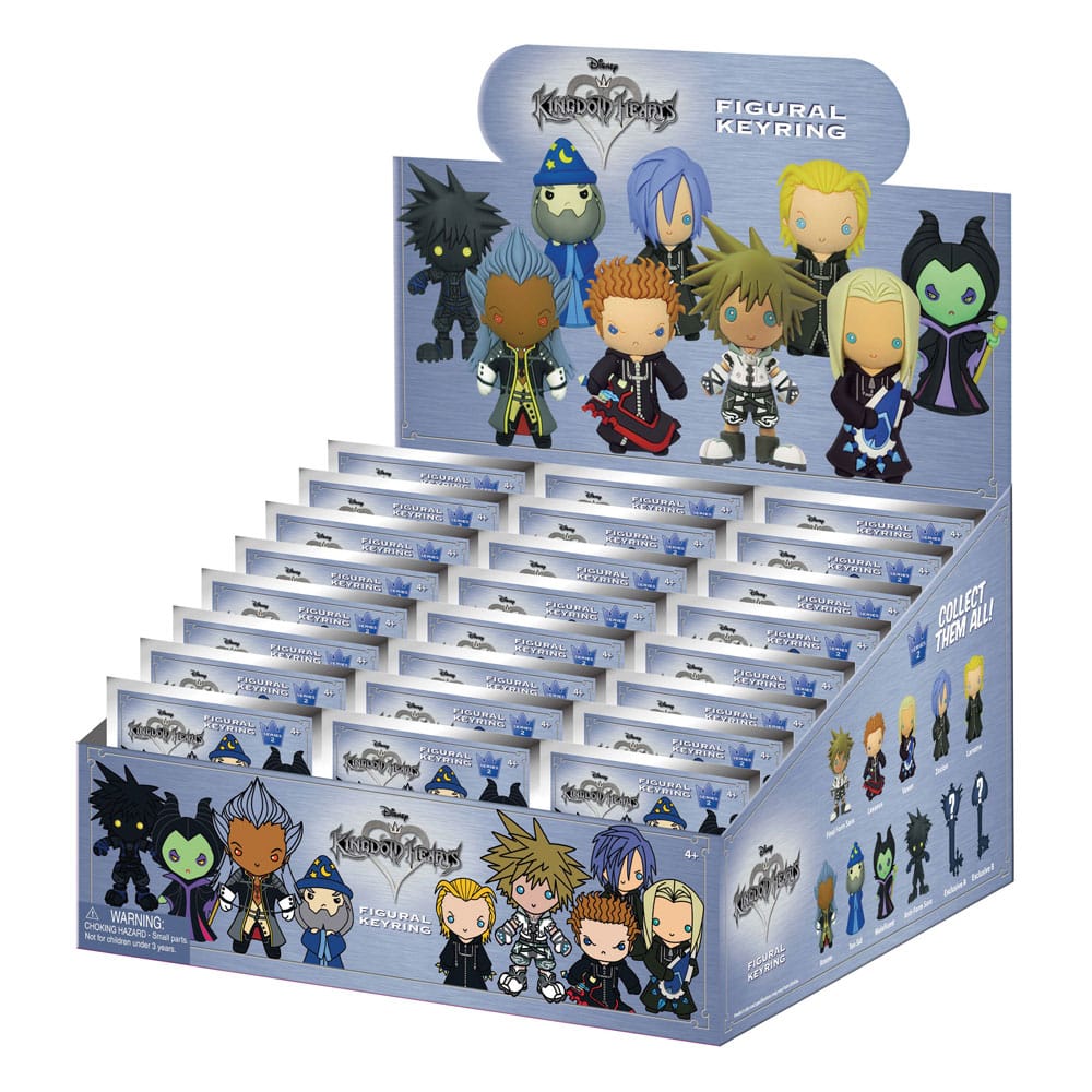 [PREORDER] Kingdom Hearts PVC Bag Clips Series 2 Display (24)