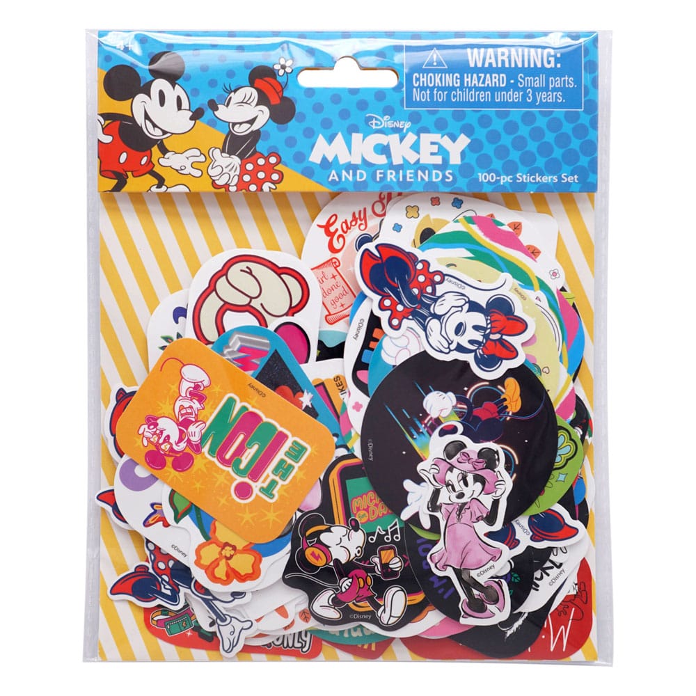 [PREORDER] Disney Stickers Set 100-Pack Mickey & Minnie