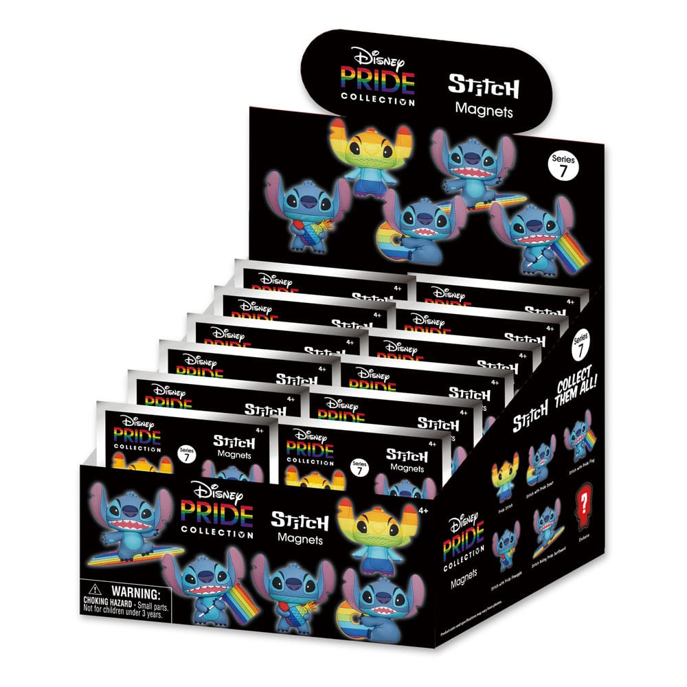 [PREORDER] Lilo & Stitch Magnets blind pack Stitch Series 7 Display (12)