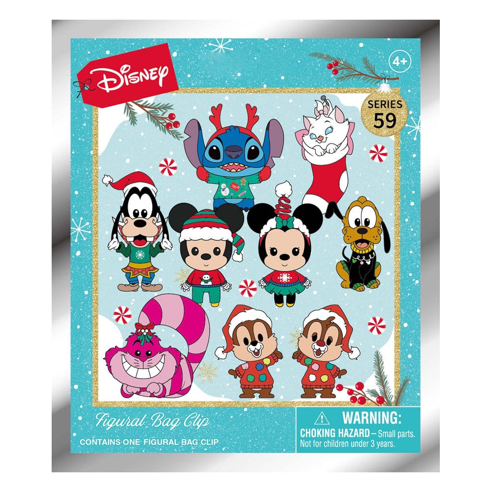 [PREORDER] Disney 3D PVC Bag Clips Series 59 Display (24)