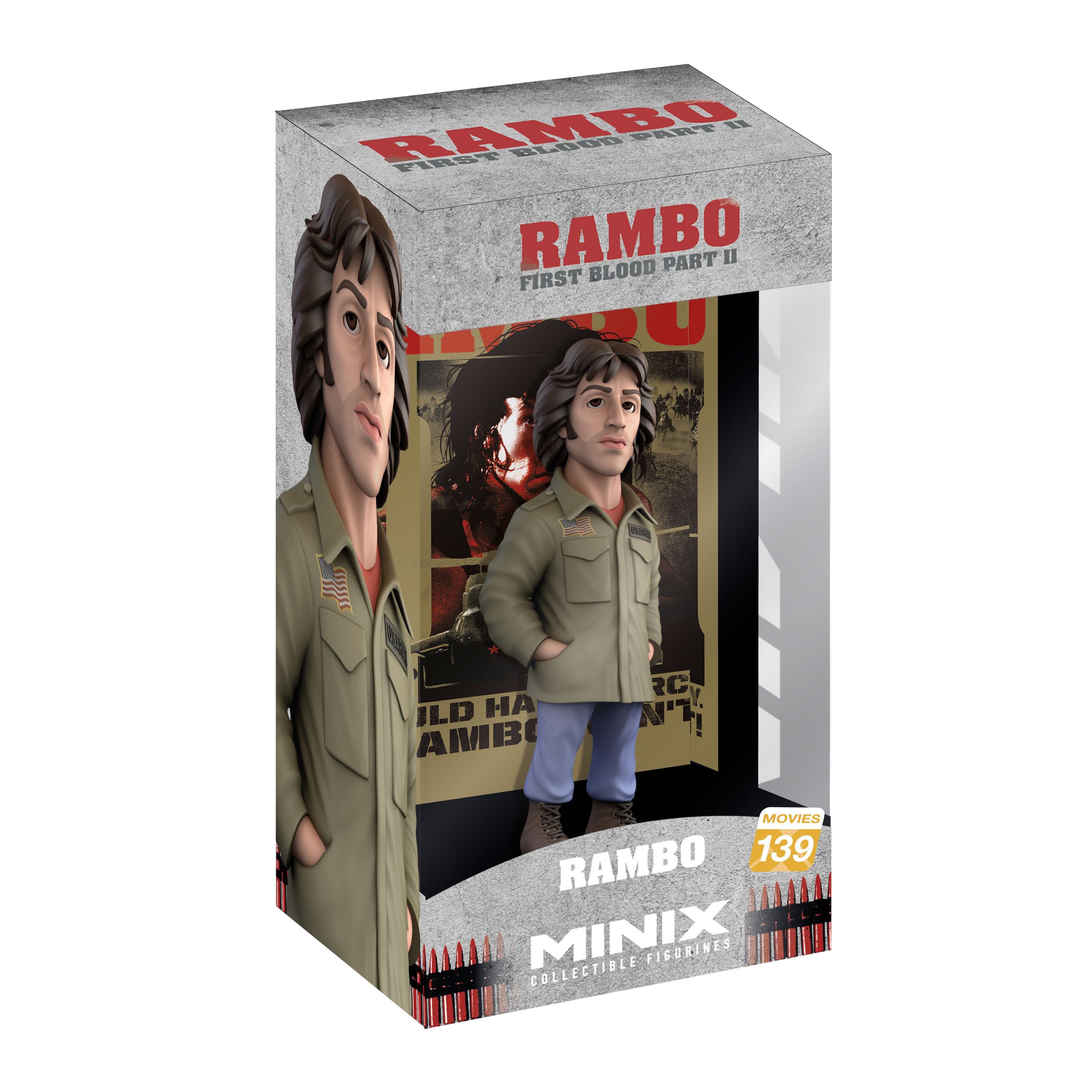RAMBO FIRST BLOOD PART 1 - Rambo - Figure Minix 12cm