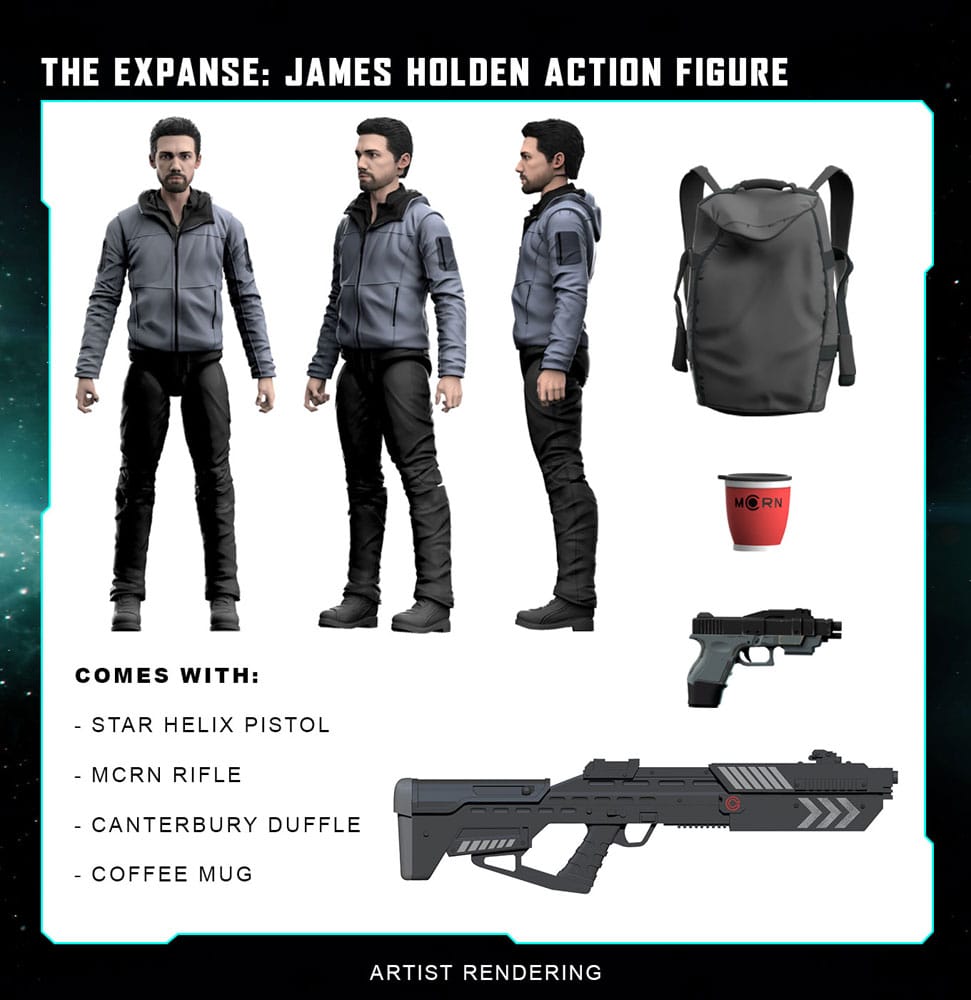 [PREORDER] The Expanse Action Figure James Holden 20 cm