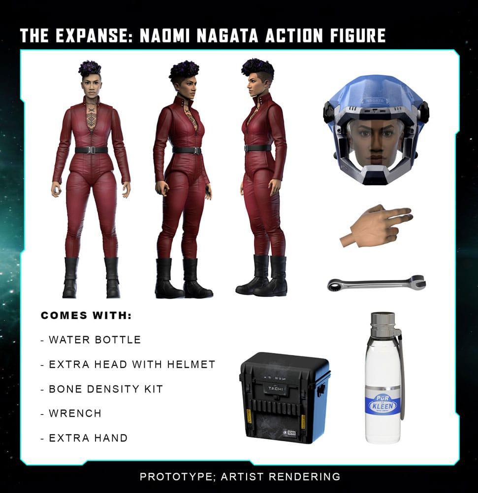 [PREORDER] The Expanse Action Figure Naomi Nagata 20 cm