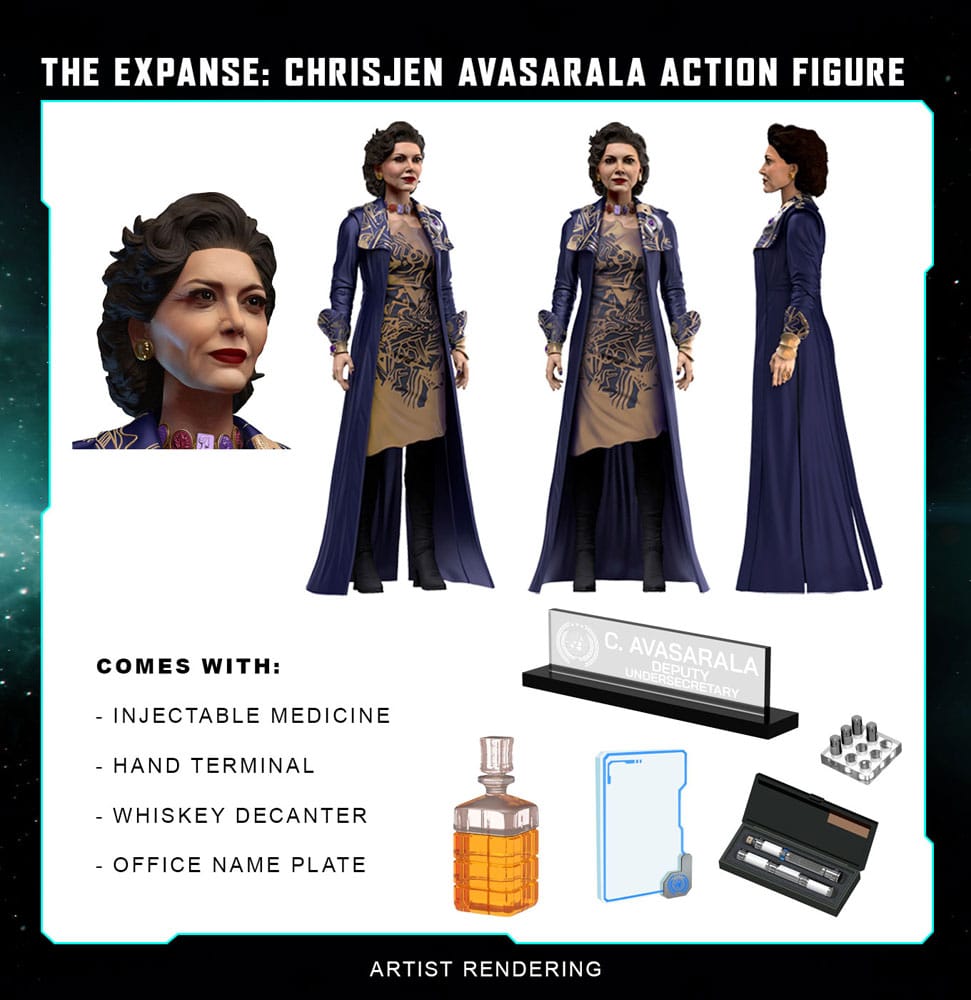 [PREORDER] The Expanse Action Figure Chrisjen Avasarala 20 cm