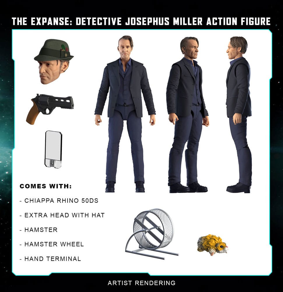 [PREORDER] The Expanse Action Figure Detective Josephus Miller 20 cm