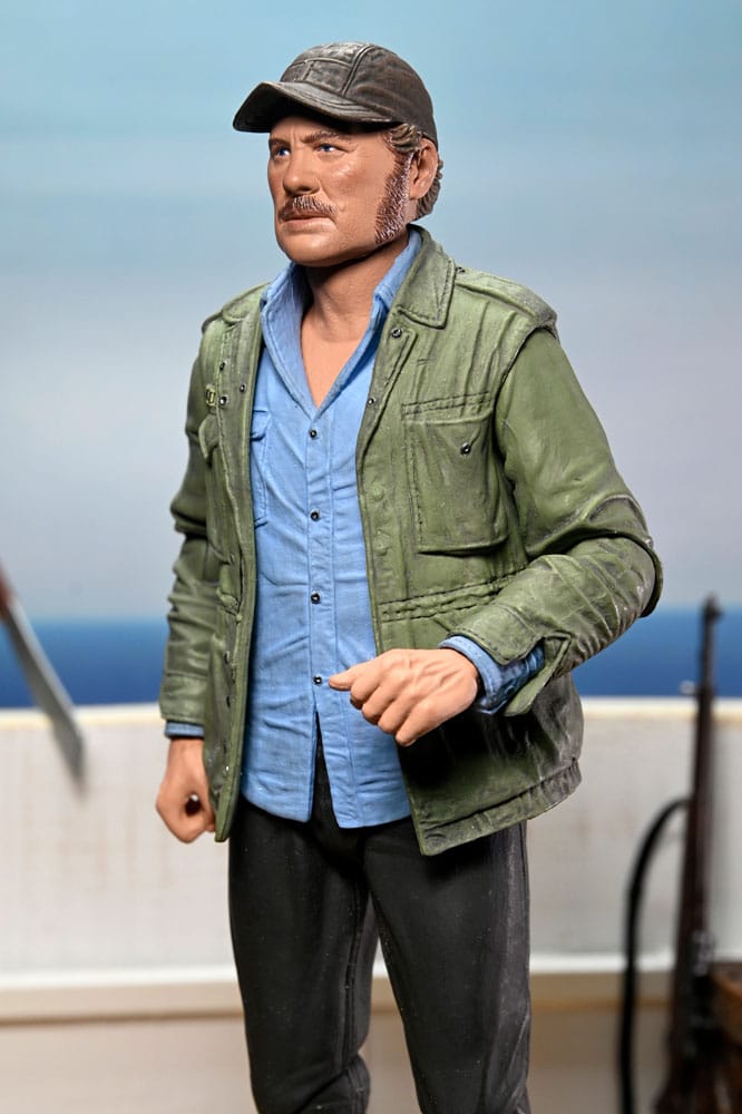 [PREORDER] Jaws Action Figure Ultimate Sam Quint 50th Anniversary Figure 18 cm