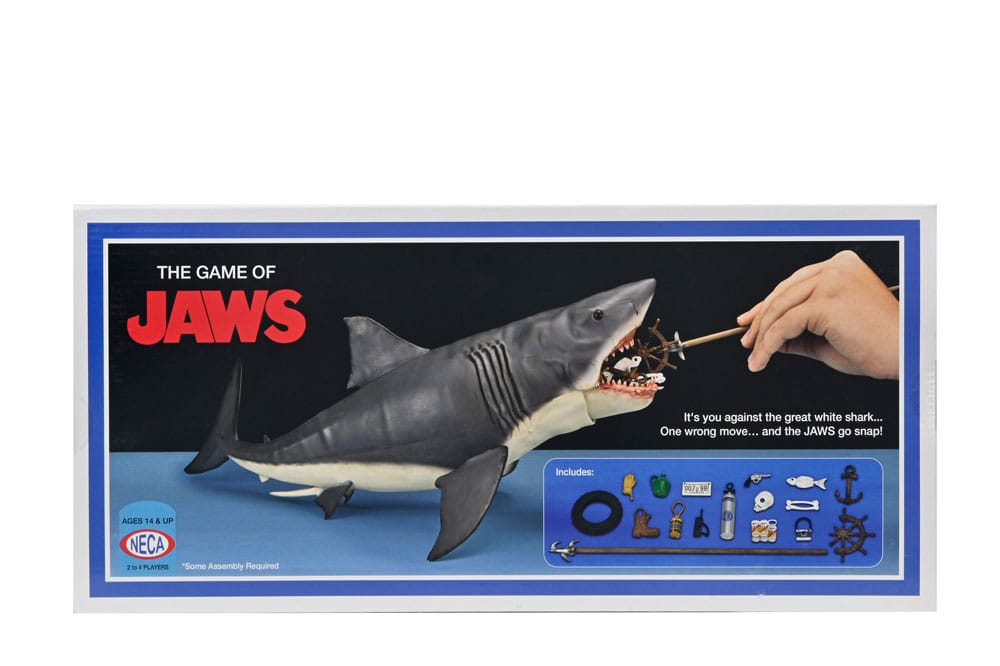 [PREORDER] Jaws 12" Head to Tail Action Figure The Game of Jaws 50th Anniversary 38 cm