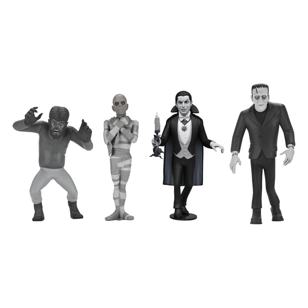 [PREORDER] Universal Monsters Toony Terrors Action Figures 15 cm Series 10 Silver Screen Edition Assortment (12)