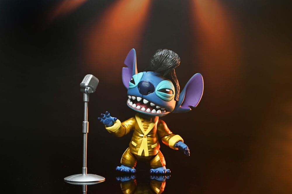 [PREORDER] Lilo & Stitch Action Figure Ultimate Gold Suit Elvis Stitch 18 cm