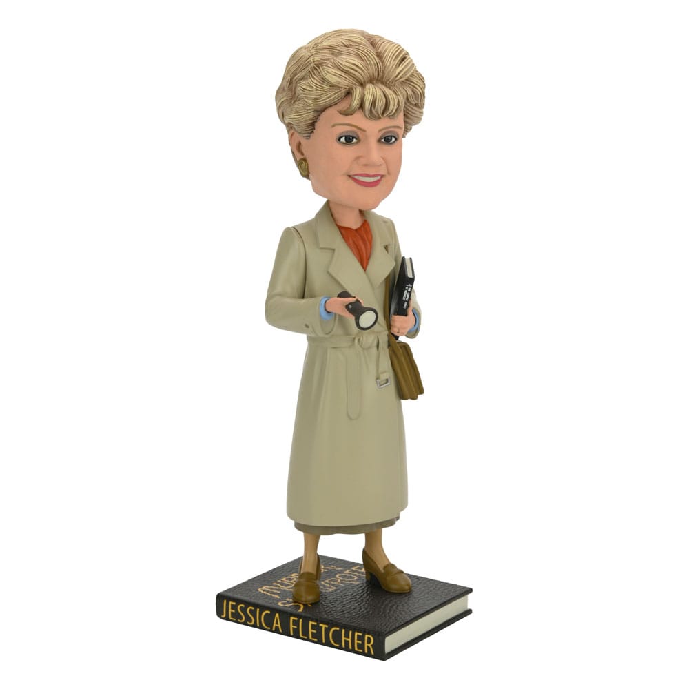 [PREORDER] Murder, She Wrote Head Knocker Jessica Fletcher 20 cm