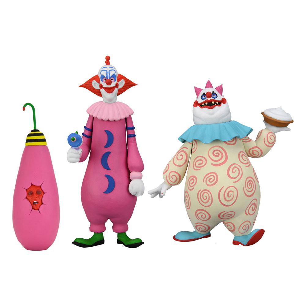 [PREORDER] Killer Klowns from Outer Space Toony Terrors Action Figure 2-Pack Slim & Chubby 15 cm