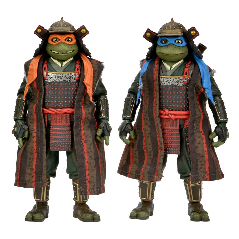 [PREORDER] Teenage Mutant Ninja Turtles III Action Figure 2-Pack Leonardo & Michelangelo 18 cm