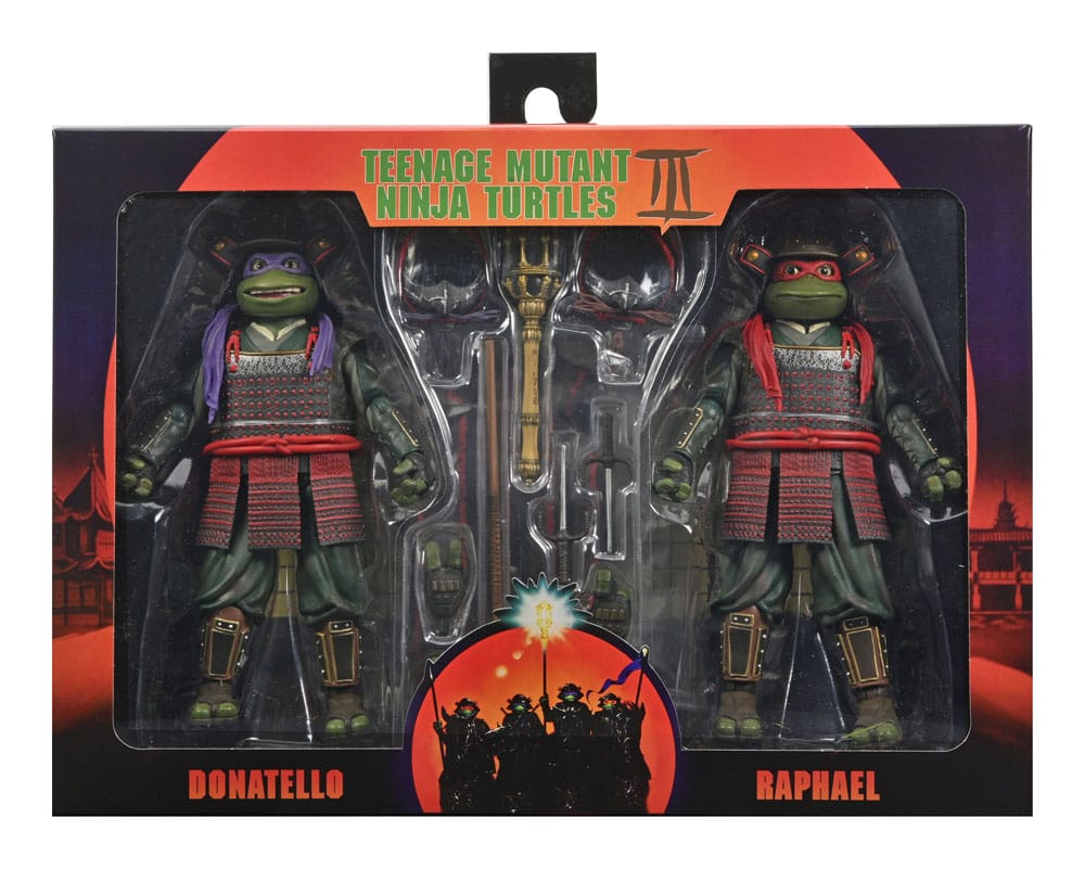 [PREORDER] Teenage Mutant Ninja Turtles III Action Figure 2-Pack Donatello & Raphael 18 cm
