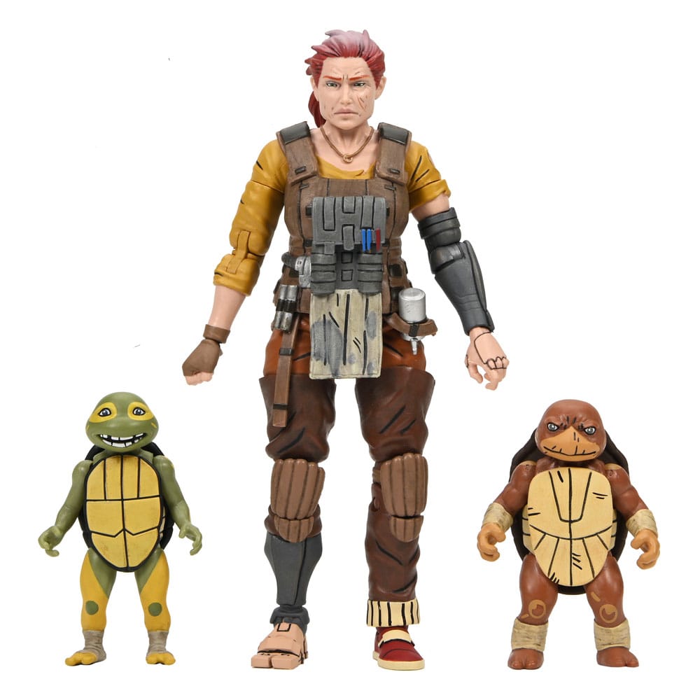 [PREORDER] Teenage Mutant Ninja Turtles (The Last Ronin The Lost Years) Action Figure Grammy April with Baby Yi & Moja 18 cm