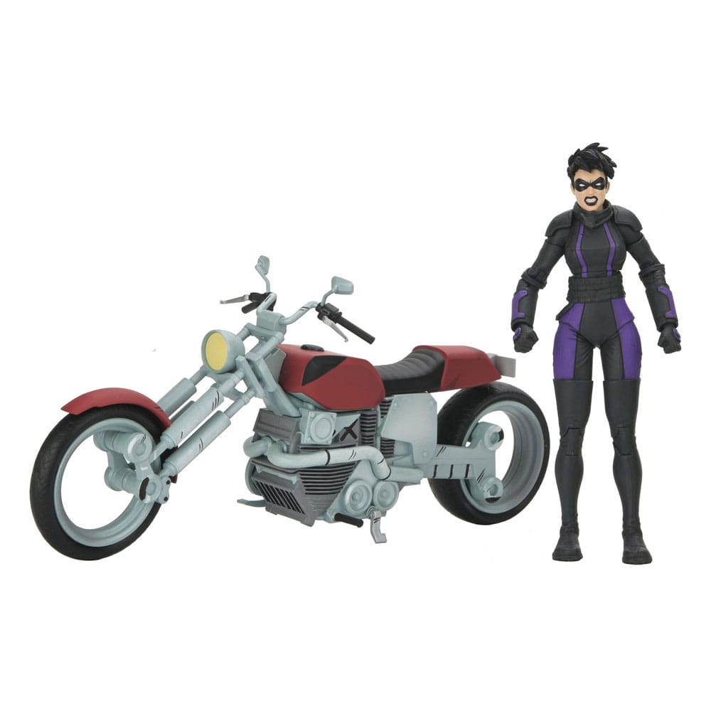 [PREORDER] Teenage Mutant Ninja Turtles (The Last Ronin The Lost Years) Action Figure Casey Marie with Last Ronin Motorcycle 18 cm