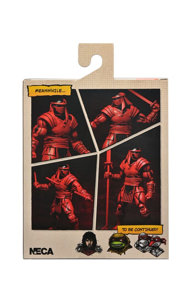 [PREORDER] Teenage Mutant Ninja Turtles (Mirage Comics) Action Figure Red and Black Foot Enforcer 18 cm