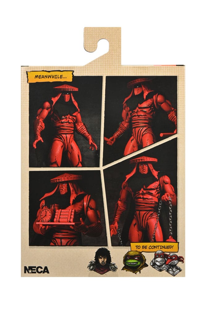 [PREORDER] Teenage Mutant Ninja Turtles (Mirage Comics) Action Figure Red and Black Foot Assassin 18 cm