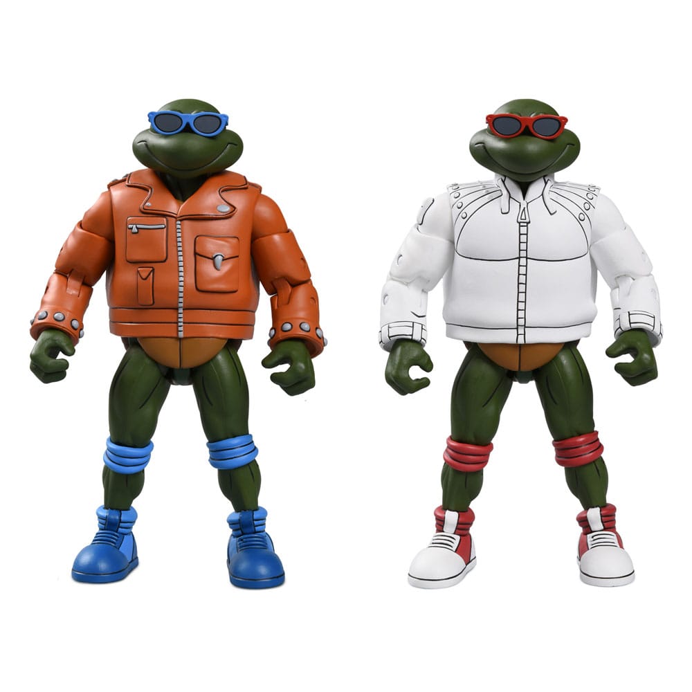 [PREORDER] Teenage Mutant Ninja Turtles (Cartoon) Action Figure Punk Leo and Punk Raph 2 Pack 18 cm