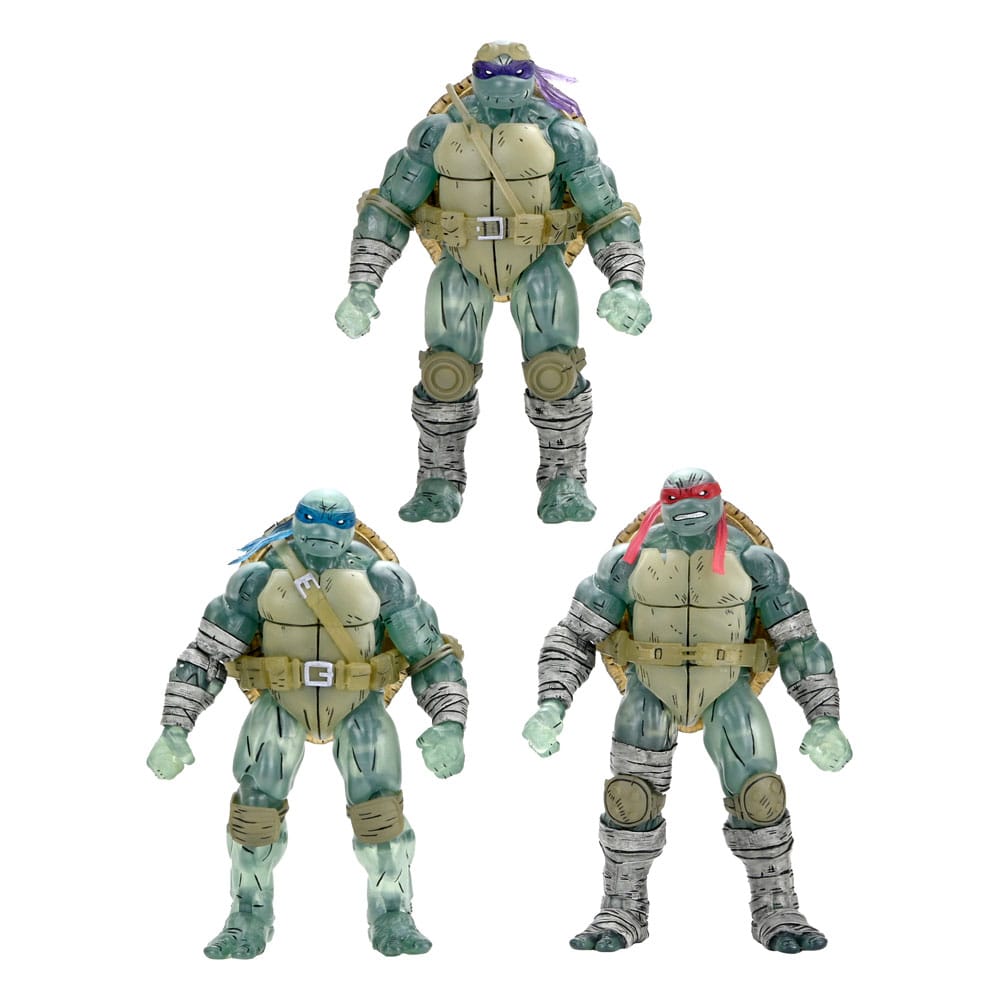 [PREORDER] Teenage Mutant Ninja Turtles (The Last Ronin) Action Figure 3-Pack Ghost Brothers 18 cm