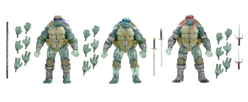 [PREORDER] Teenage Mutant Ninja Turtles (The Last Ronin) Action Figure 3-Pack Ghost Brothers 18 cm
