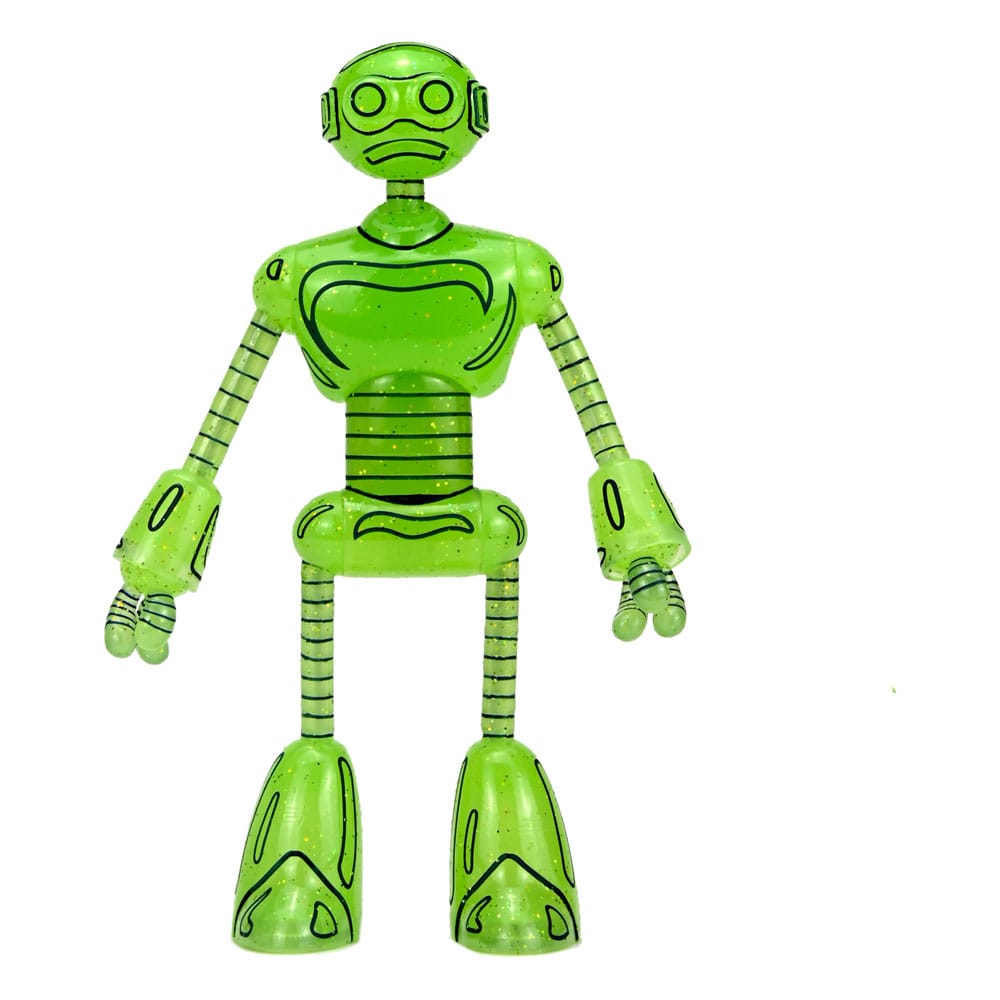 [PREORDER] Teenage Mutant Ninja Turtles (Mirage Comics) Action Figure Transmat Fugitoid GID 18 cm