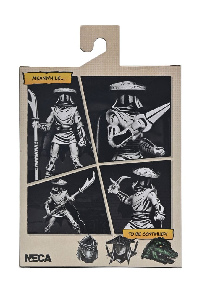 [PREORDER] Teenage Mutant Ninja Turtles Action Figure Elite Foot Ninja Guard Black & White 18 cm