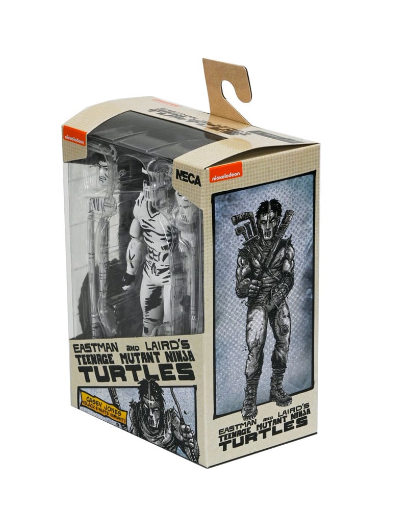 [PREORDER] Teenage Mutant Ninja Turtles Action Figure Casey Jones Black & White 18 cm