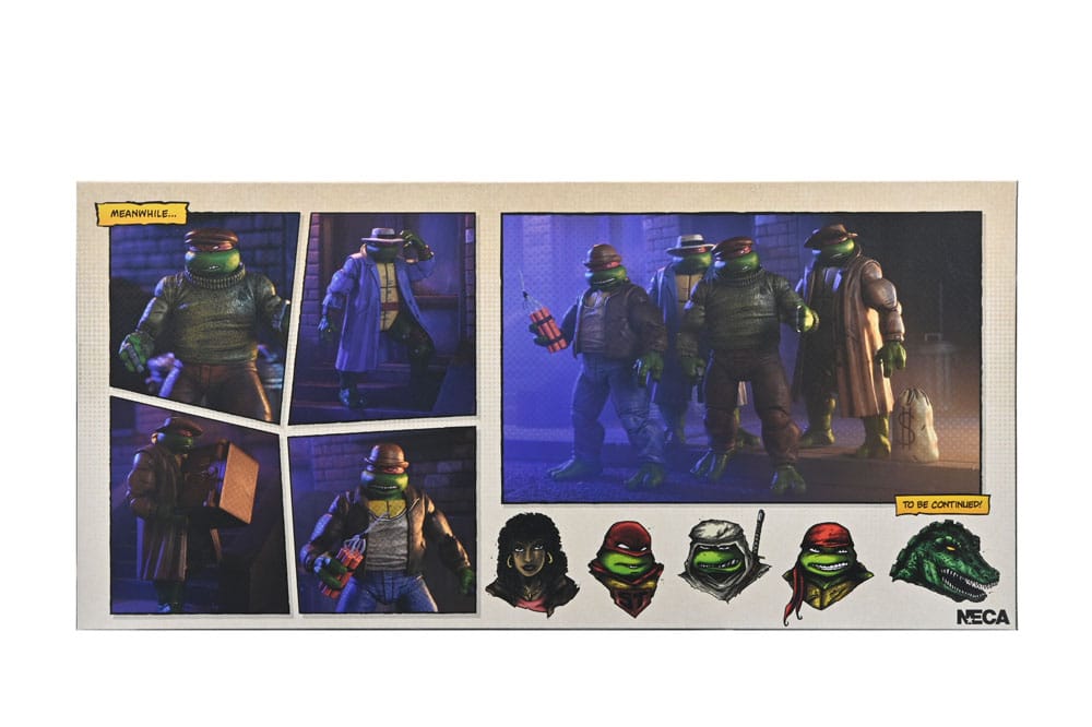 [PREORDER] Teenage Mutant Ninja Turtles Action Figure 4 Pack Gangster Turtles 18 cm