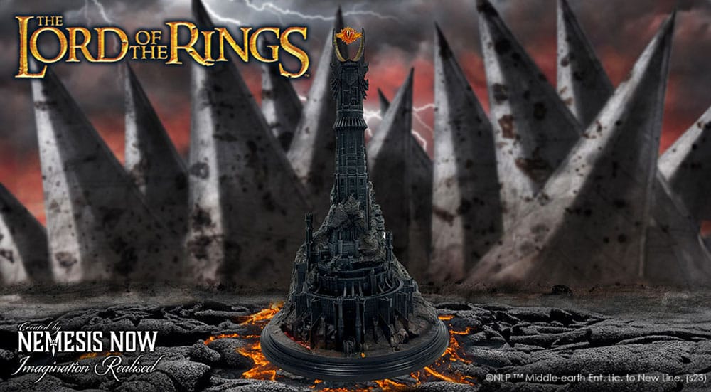 [PREORDER] Lord of the Rings Backflow Incense Burner Barad Dur 26 cm