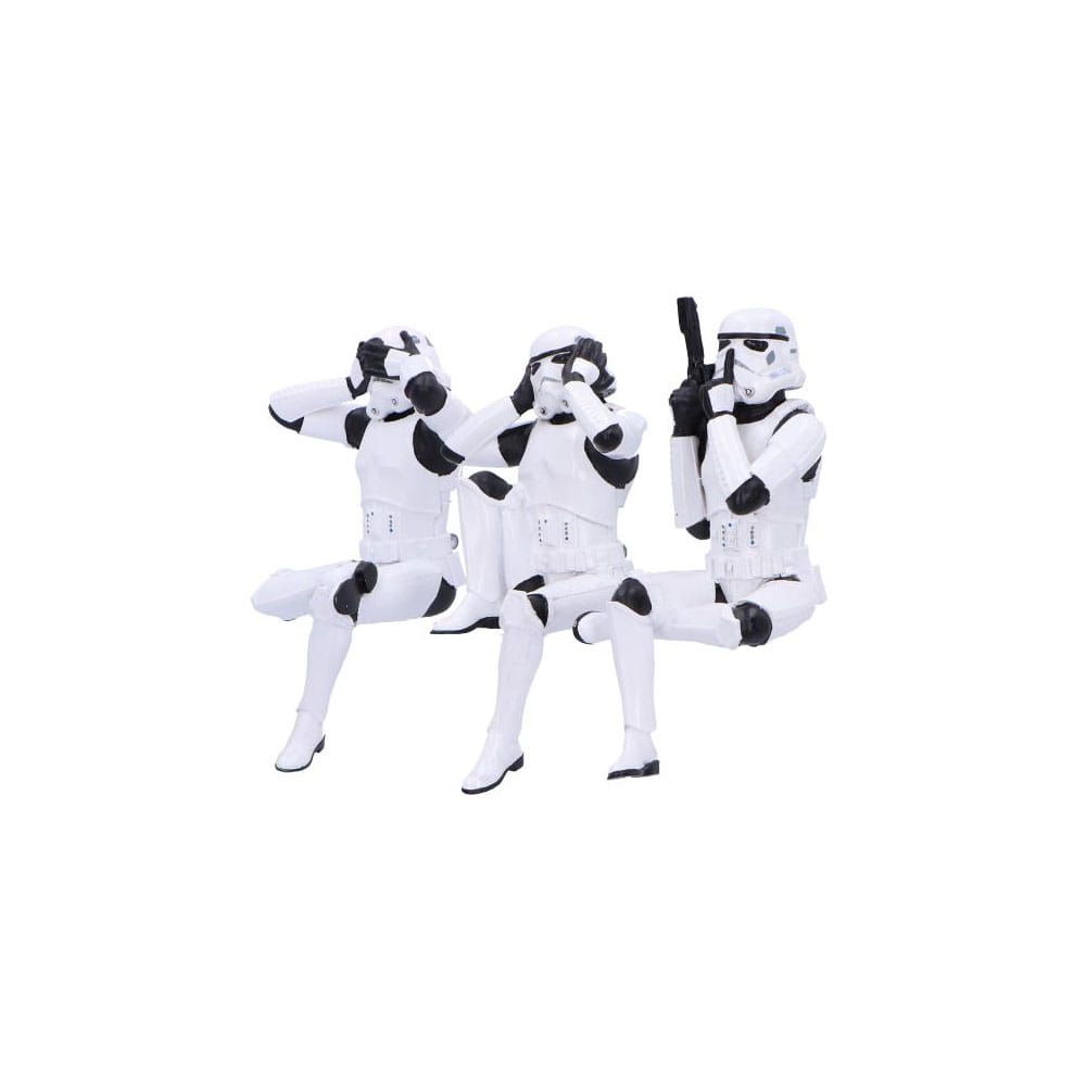 [PREORDER] Stormtrooper Figures Three Wise Sitting Stormtroopers 11 cm