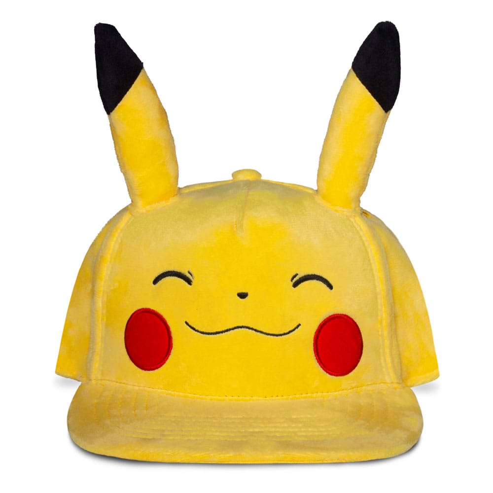 [PREORDER] Pokemon Snapback Cap Smiling Pikachu