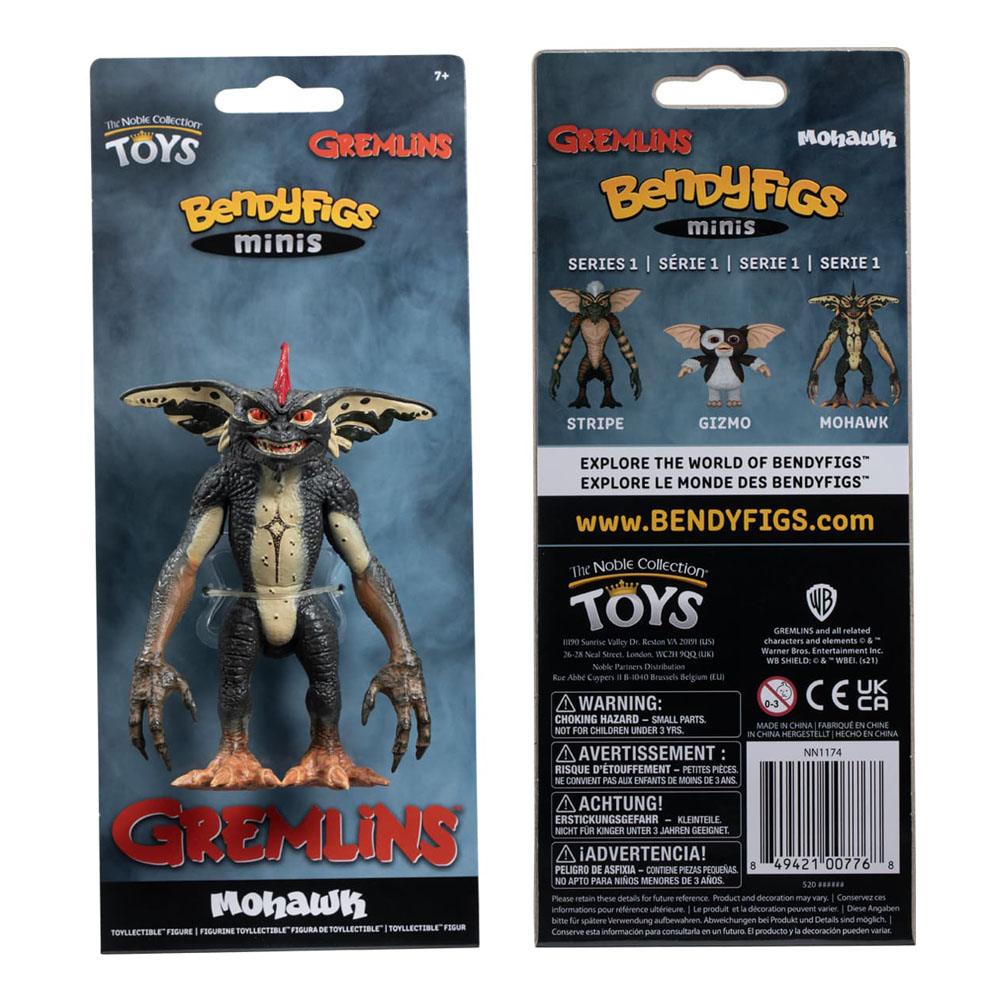 [PREORDER] Gremlins Bendyfigs Bendable Mini Figure Mohawk 11 cm