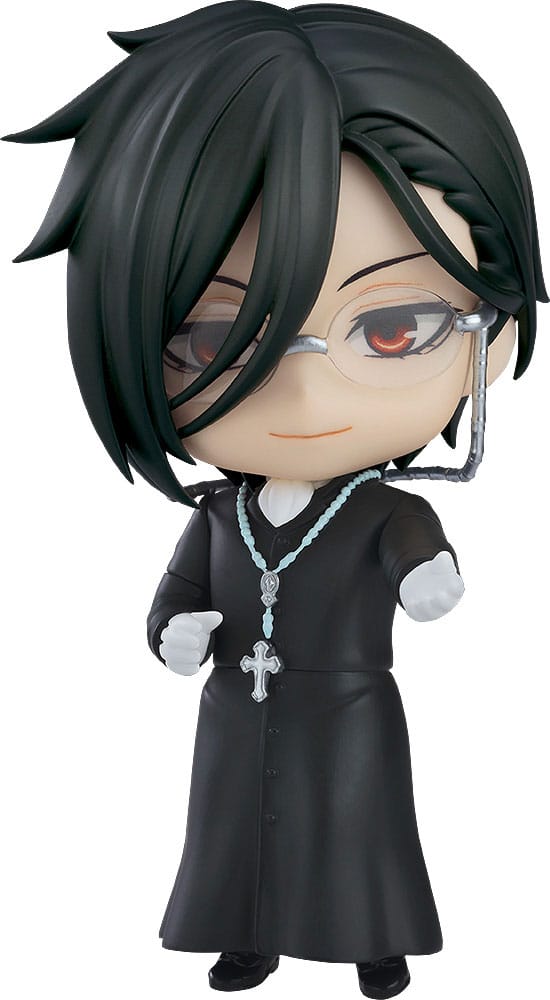 [PREORDER] Black Butler: Boarding School Arc Nendoroid Action Figure Sebastian Michaelis: Sapphire Owl Ver. 10 cm