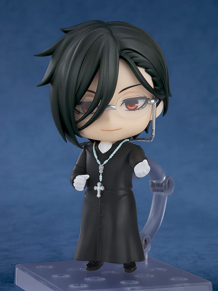 [PREORDER] Black Butler: Boarding School Arc Nendoroid Action Figure Sebastian Michaelis: Sapphire Owl Ver. 10 cm