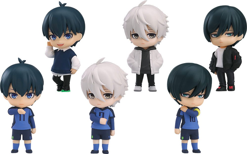 [PREORDER] Blue Lock Nendoroid Action Figure Surprise 7 cm Assortment (6)
